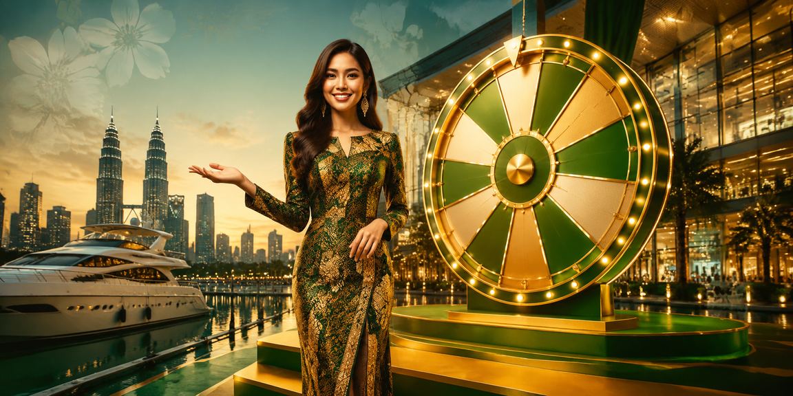 Online roulette with a Kuala Lumpur batik-inspired look on the geo38 platform