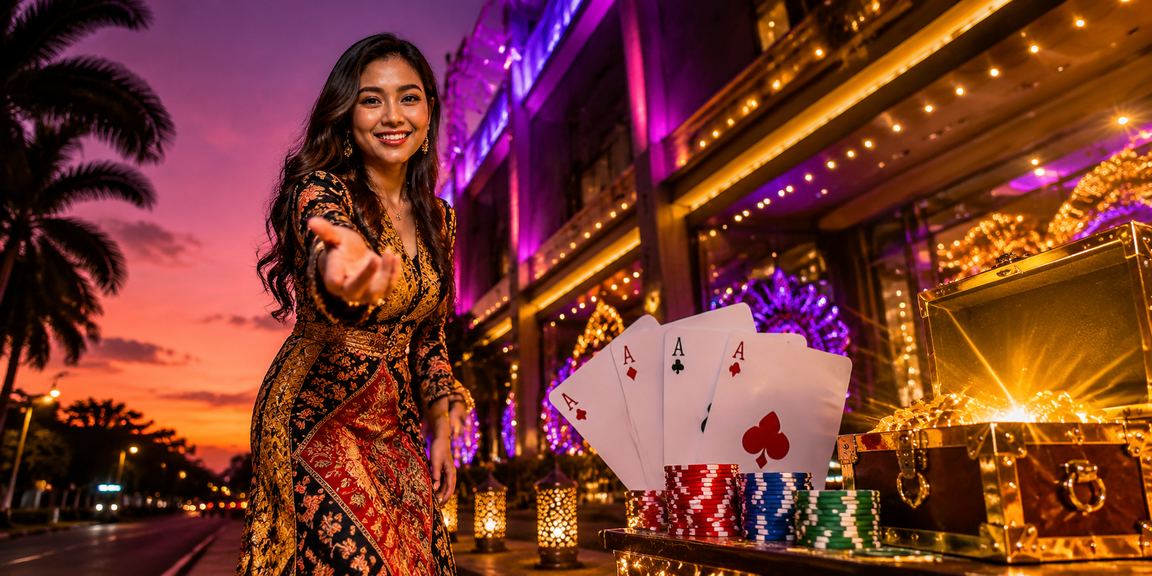 Permainan poker bergaya batik Malaysia yang menggabungkan budaya tempatan dan hiburan moden